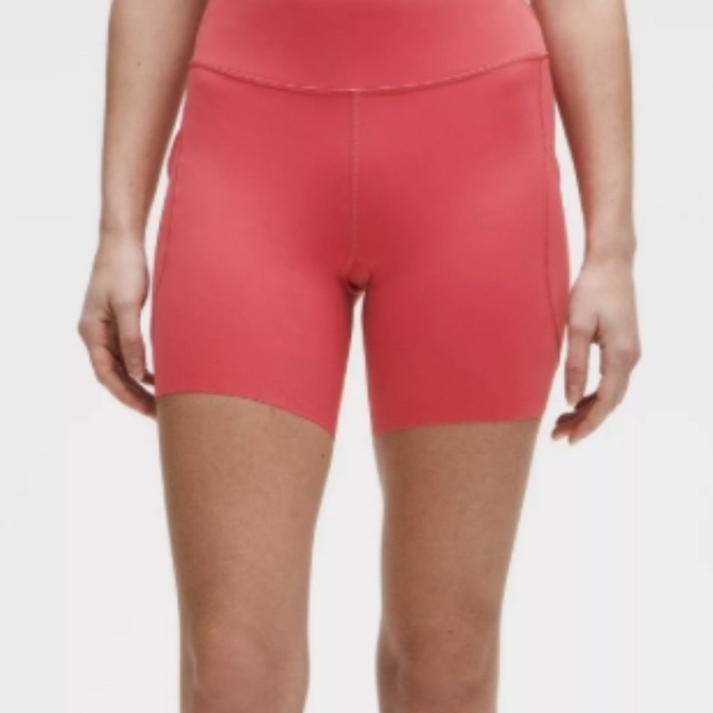 Lululemon Fast & Free 6” high rise shorts 5 pockets, new!